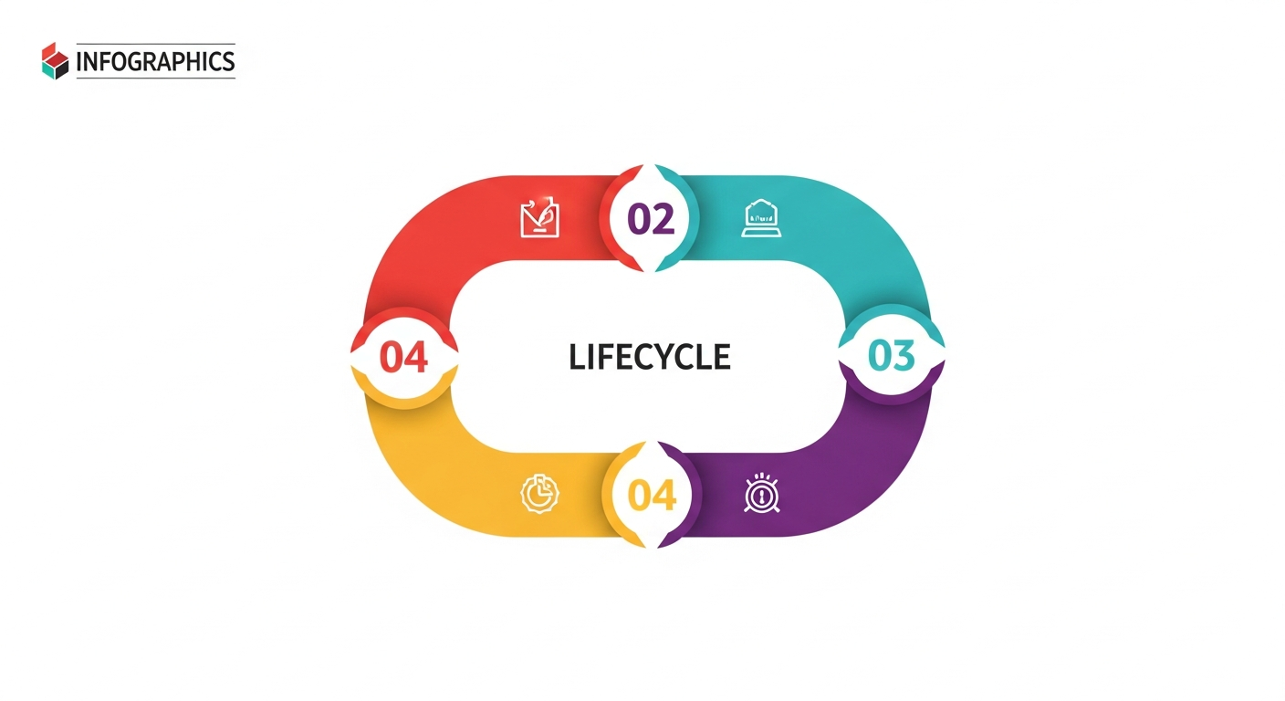 Diagram cyklu życia projektu dostępnej strony internetowej